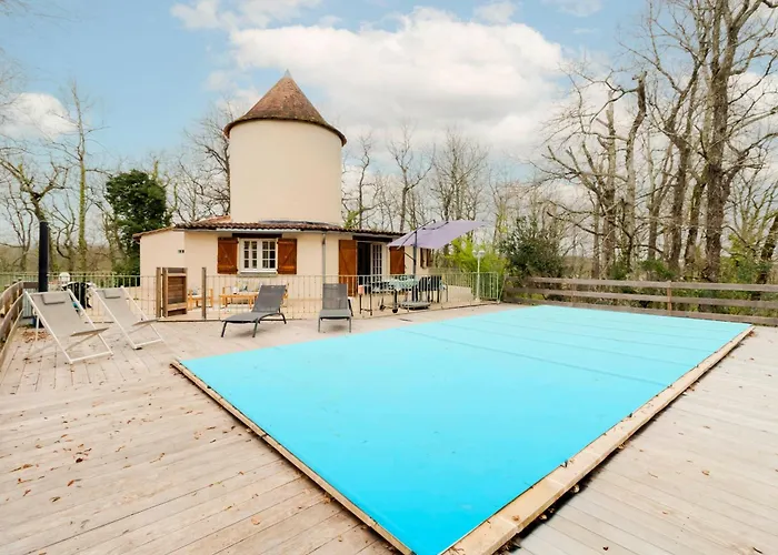 Ferienhaus Au Moulin De La Faye Margueron